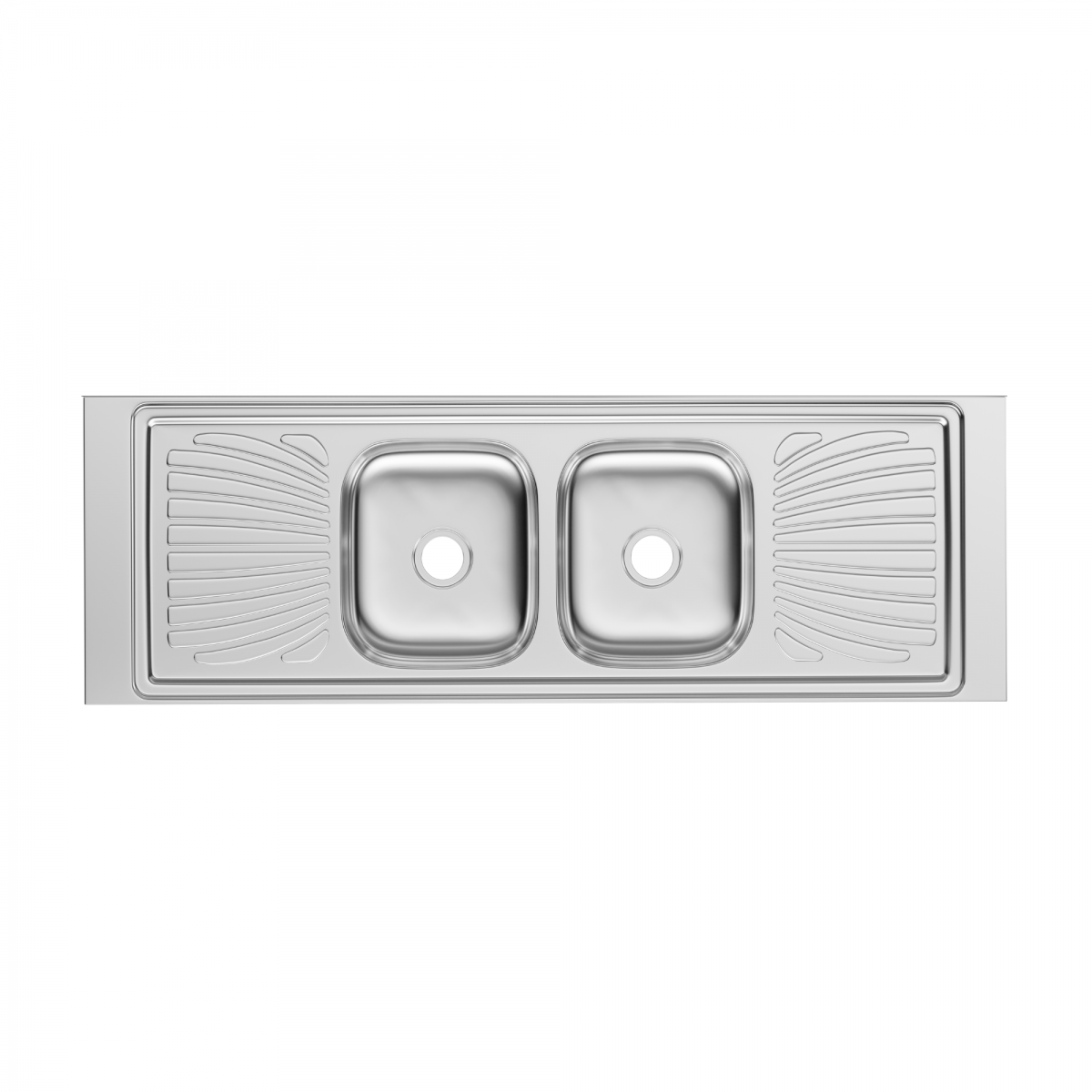 Pia Inox Cuba Dupla 1,60m