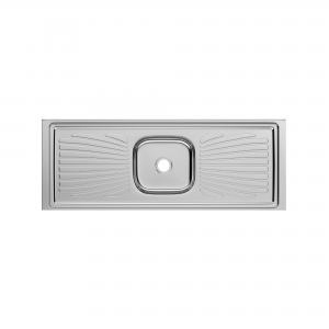 Pia Aço Inox Monobloco 1,40m
