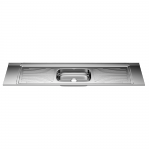 Pia Aço Inox Monobloco 1,80m