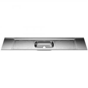 Pia Aço Inox Monobloco 2,00m